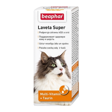 Beaphar Laveta Super Кормовая добавка для кошек для кожи и шерсти – интернет-магазин Ле’Муррр