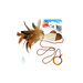 GiGwi Рыбка Игрушка для кошек, с перьями – интернет-магазин Ле’Муррр